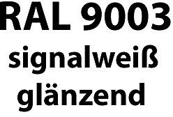 ColoursManufaktur Verniciatura una polvere, 250 g, DISPONIBILI Diversi colori Ral 9003 Signalwei Glnzend