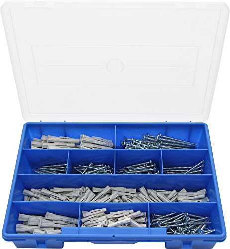 SCHRAUBEN ELCH PROFI Universaldübel mit Schrauben Sortimentskoffer, 380-teilig, 50100003