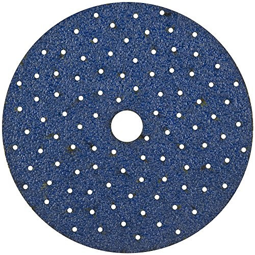 Norton 07660768279 Cyclonic Hook and Loop Multi Hole Disc, 5, 40 Grit (Pack of 50) by Norton Abrasives - St. Gobain