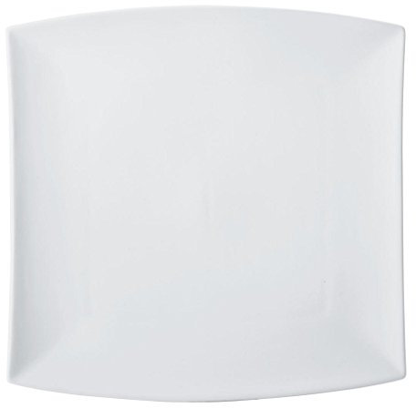 Maxwell JX250006 Plaza Porcelana Blanco - Plato (Plaza, Porcelana, Blanco, 30,5 cm)