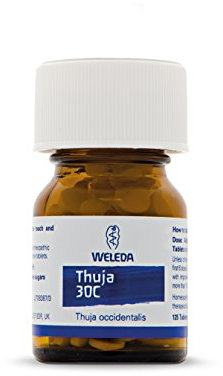 Weleda Thuja 30C, Homeopathic Medicinal Product, Thuja Occidentalis 30C, Vegetarian, 125 Tabs