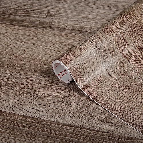 d-c-fix Pellicola Adesiva per mobili legno tartufo di quercia Sonoma rovere marrone PVC plastica vinile impermeabile decorativa per cucina, armadio, porta carta rivestimento 45 x 200 cm