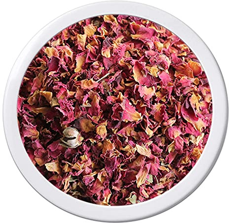 PEnandiTRA® - Rosen Rosenblüten Rosenblütenblätter rot - 500 g - Tee - Badezusatz - Deko - VEGAN