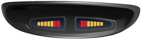 Display schwarz (hinten) für Rückfahrsystem