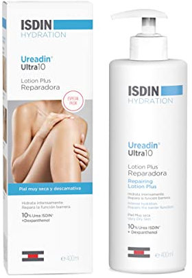 ISDIN Hydration Ureadin Ultra10 (400 ml) | Lozione Riparatrice con 10% Urea | Idrata Intensamente e Aiuta a Riparare la Funzione Barriera | Consigliata per Pelli molto Secche