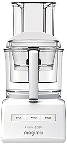 Magimix 18590F food processor - food processors (White, Stainless steel)