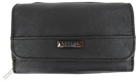 Ladies Leather Lorenz Purse/ Wallet Zip Around Photo Space - Colours
