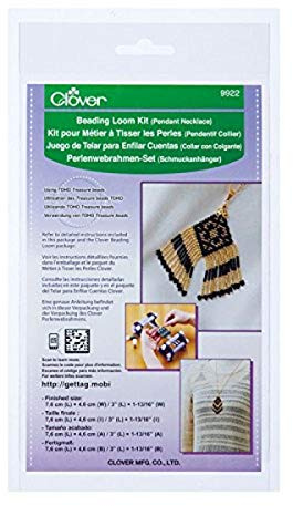 Clover 9922 Beading Loom Kit, Pendant Brooch