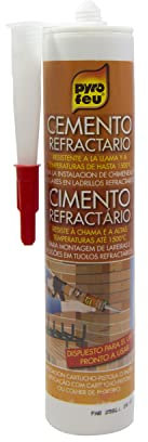 Pyro Feu 24916-12 Cemento Refractario Cartucho