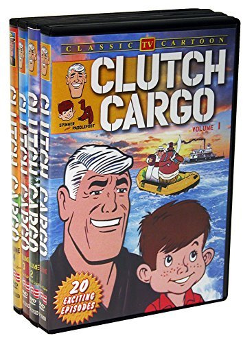 Clutch Cargo Volumes 1-4 (4-DVD) by Various