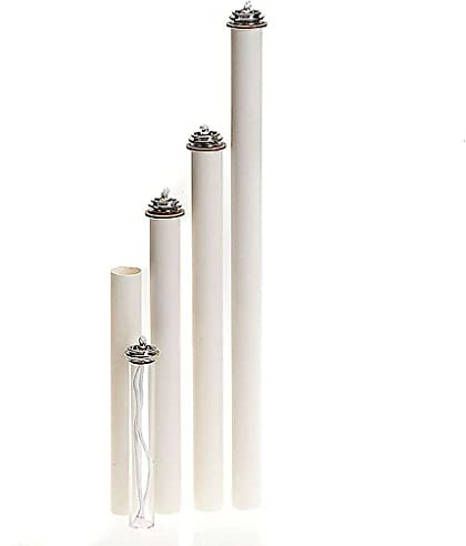 Holyart Velas, cirios, velones: Vela a cera líquida con cartucho diám. 2,5 cm, 30 cm (11.82 inc.)