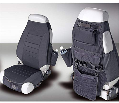 Rugged Ridge 13235.01 Seat Protector Kit, Fabric, Black; 76-06 Jeep CJ/Wrangler YJ/TJ