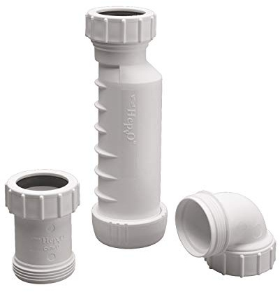 HEPvO Wavin Siphon d'évier sans eau pour camping-car 3,8 cm