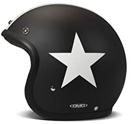 DMD 1jts30000sb02 Helm Motorrad, Star Black, S