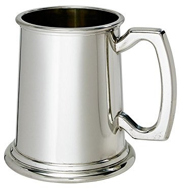 WWP Half Pint Plain Pewter Tankard