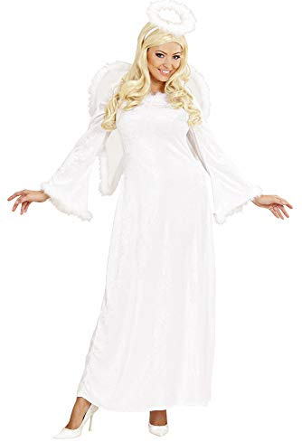W WIDMANN MILANO Party Fashion - Kostüm Himmelsengel, aus Samt, Kleid, Krippenspiel, Weihnachten, Karneval