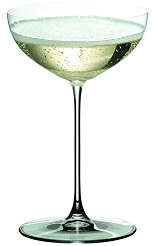 Riedel Veritas Calici da Champagne, Set di 2, Clear, 6 2/3h (in)