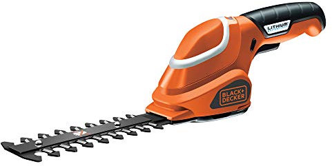 BLACK+DECKER SFOLTIRAMI A BATTERIA LITIO 3.6 V - LUNGHEZZA LAMA 15 cm - BASE DI RICARICA E INDICATORE LED GSL300-QW