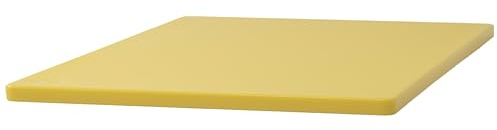 Winco Cutting Board, 12 by 18 by 1/2-Inch, Yellow