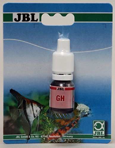 JBL GH Recharge, Test rapide pour déterminer la dureté totale de l'eau dans les aquariums d'eau douce et les bassins