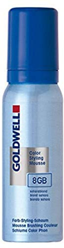 Goldwell Color Styling Mousse 6N, dunkelblond, 1er Pack, 75 ml