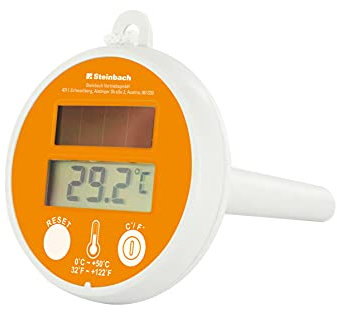 Steinbach Digital Solar Schwimmthermometer, Ø 75 mm, 061330