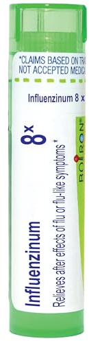 Boiron Influenzinum 8X for After Effects of Flu or Flu-Like Symptoms - 80 Pellets