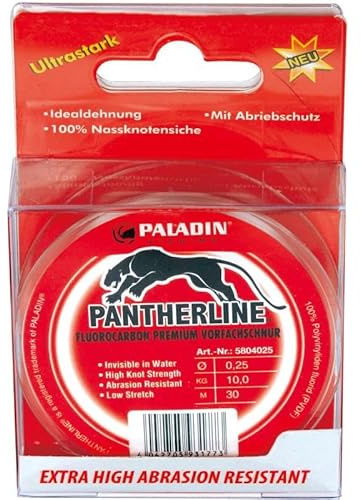 Paladin Pantherline Fluoro Carbon Vorfachschnur 30m 0,18mm