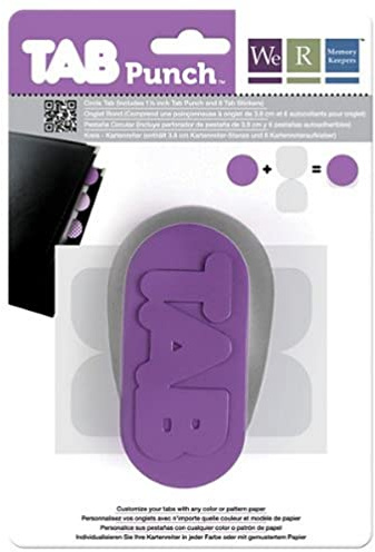 We R Memory Keepers Tab Paper Punch, Circle