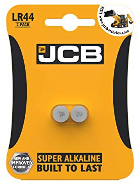 S5344 JCB LR44 Super Alkaline Batteries - Pack of 2