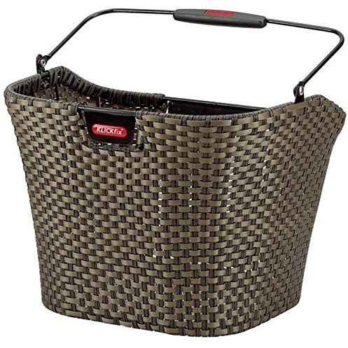 KLICKfix Farradtasche Structura Korb Bronze, 0381KLIK