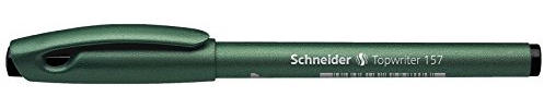 Schneider skrivutrustning fiberpenna Topwriter 157, 0,8 mm, svart