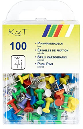 TSI - Puntine, 100 pz, multicolore