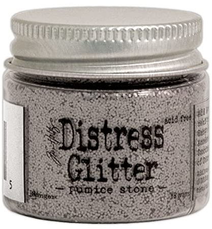 Ranger Tim Holtz Distress Glitter, 1-Ounce, Pumice Stone