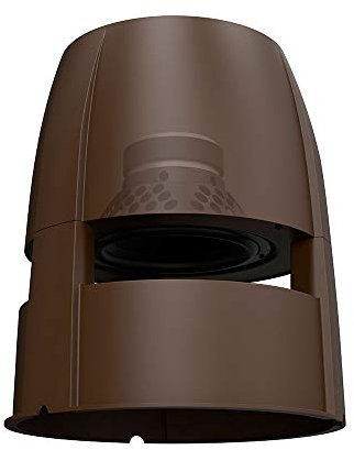 OSD Audio 8 Outdoor Subwoofer with 2X Speaker Connections, Built-in Crossover, 360° Omni Bass, 250W Power Handling, In-Ground Landscape Design, Antique Bronze