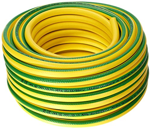 Meister Schlauch Trikotgewebe, 12,7 mm (1/2 Zoll) - 30 m Länge - Zur Bewässerung großflächiger Gärten - Knickfest & Abriebfest - UV-beständig / Gartenschlauch aus Erst-PVC / Wasserschlauch / 9920140