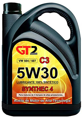 Lubricante Motor 5W30 C3 504.00-507.00 GT2 SYNTHEC 4 5 Litros.