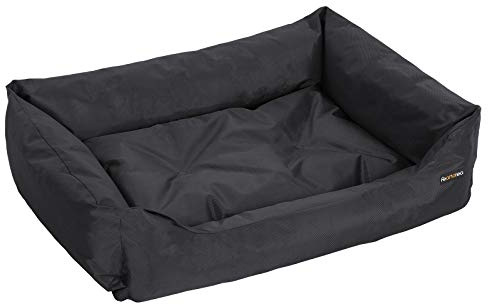FEANDREA PGW28H Hundbädd, Svart, 100 x 70 x 28 cm