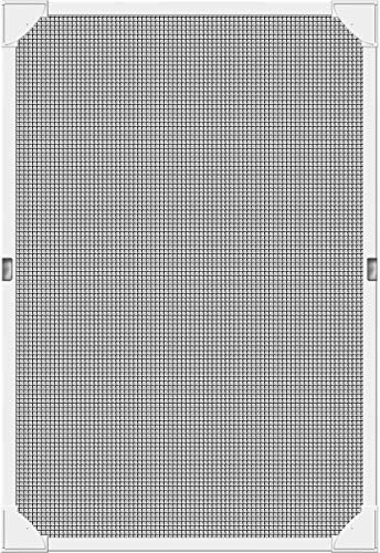 Schellenberg 50749 Insektenschutz für Dachfenster ohne Bohren Magnetic 80 x 140 cm, Fliegengitter Fiberglasgewebe inkl. Rahmen, nahtlose Befestigung mit selbstklebenden Magnetstreifen, Weiß