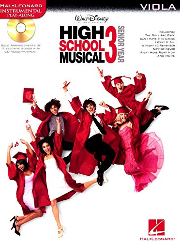 Hal Leonard High School Musical 3 for Viola - Instrumental Play-Along Book/CD Pack