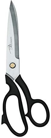 ZWILLING Superfection Classic Schneiderschere, Stoffschere, Länge: 26 cm, Rostfreier Spezialstahl/Kunststoff, Schwarz [Made in Germany]