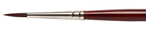 Pro Arte : Acrylix Round Synthetic Acrylic / Oil Brush Series 202 Short handled Size 4