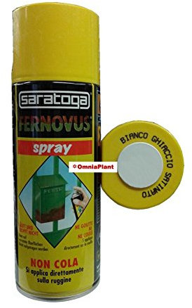 Fernovus Spray Antiruggine 400ml Bianco Ghiaccio Satinato Saratoga
