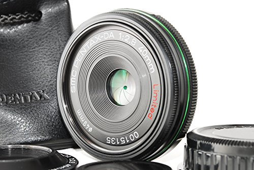 Pentax SMC DA 40 mm Objectifs d'appareil Photo (0.4 m/2.8 Limited, 39, 2.5, 4.9, 1.5 cm 90 g/m2)