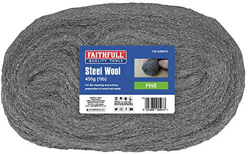 Faithfull Steel Wire Wool 450g Grit: FINE