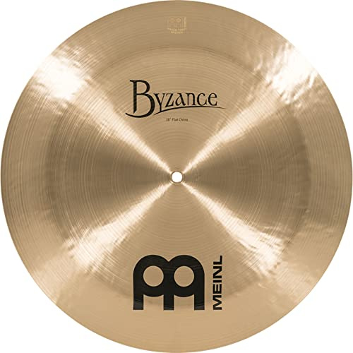 Meinl Cymbals B18FCH Byzance Traditional - Platillos china planos (45,7 cm/18), acabado amartillado