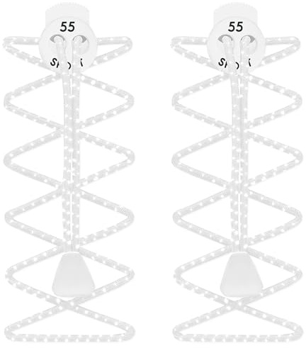 55 Sport Hoch reflektierende, elastische Schnürsenkel mit Schnellverschluss Weiß weiß