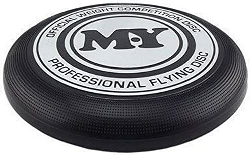 M.Y Frisbee officiell vikt 180 g tävling flygblad skiva – 4 blandade färger (svart)
