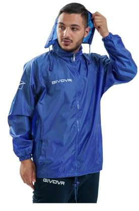 Givova Herren Rain Basico Weste, Blau, L EU