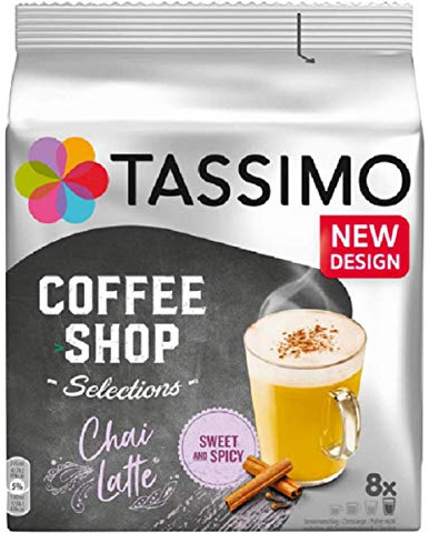 Tassimo Lot de 8 dosettes T-discs You Choose Flavours Carte Noire Cadburys Suchards
